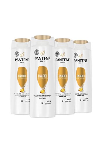 Pantene 350 ml Shampoo Repairing Care X 4 Pieces