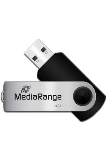 MediaRange Memorie USB MediaRange MR907, 4GB, USB 2.0 (Negru)