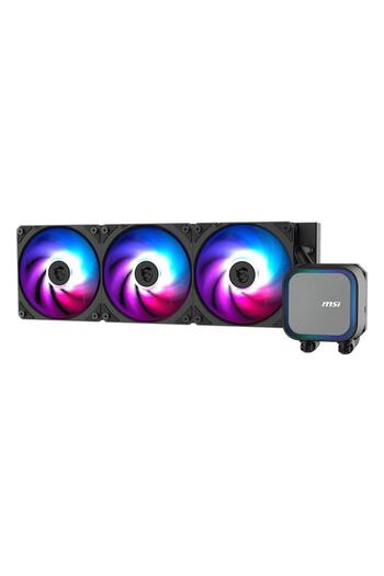 MSI Cooler CPU MAG CORELIQUID A13 360, Racire cu lichid, 3 x 120mm, RGB, Intel/ AMD, Negru