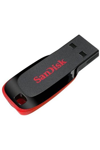 SanDisk Stick USB SanDisk Cruzer Blade, 128 GB, USB 2.0 (Negru/Rosu)