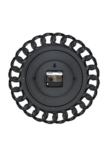 Olsenmark Round Wall Clock OMWC1935 WallMounted, Battery Operated and Durable and 2 YEAR WARRANTY