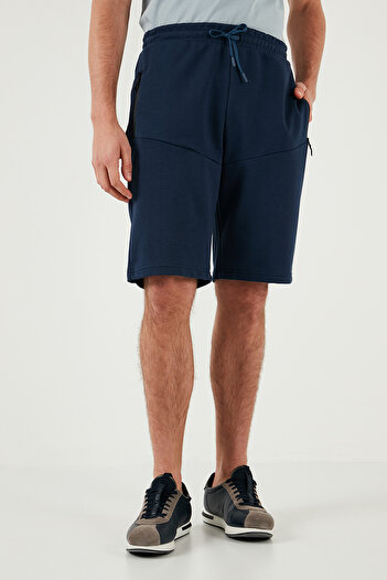 Buratti Бавовняні короткі чоловічі SHORT Regular Fit 5908047 із зав'язками на талії та кишенями