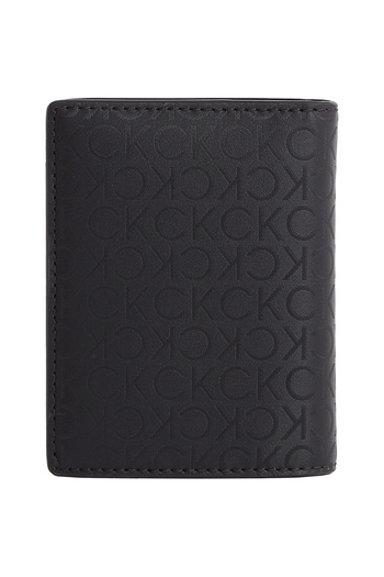 Calvin Klein Men Black Sleek 7CC Bifold Wallet