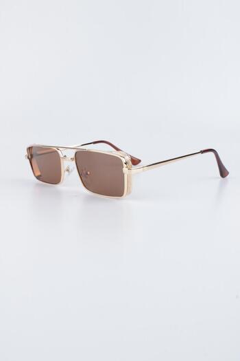 La Viva Men's Brown UV 400 Protected Sunglasses 23lv8206r04