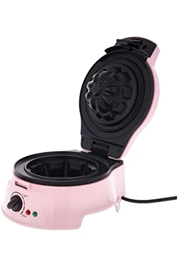ALSAIF Electric Waffle Maker, 750w, Pink