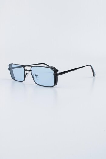 La Viva Men's Blue UV 400 Protected Sunglasses 23lv8206r02