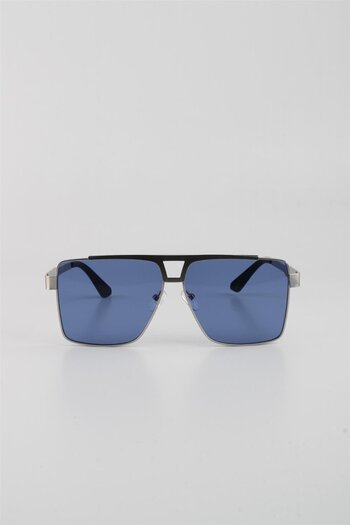 La Viva Gray Matte Uv400 Filter Men's Sunglasses G24Lv3305R06