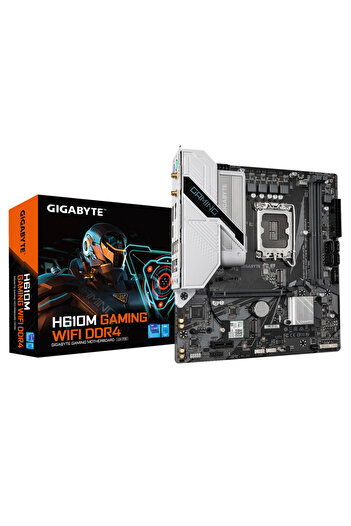 Gigabyte Motherboard GIGABYTE H610M GAMING WIFI DDR4, Intel H610, LGA 1700, mATX