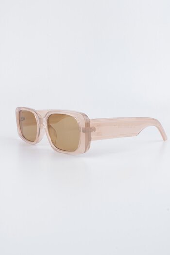Silvio Monetti Women's Cream UV 400 Protected Sunglasses 23sm1806r03