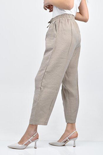 birizmoda Modal Shalwar Trousers -Stone