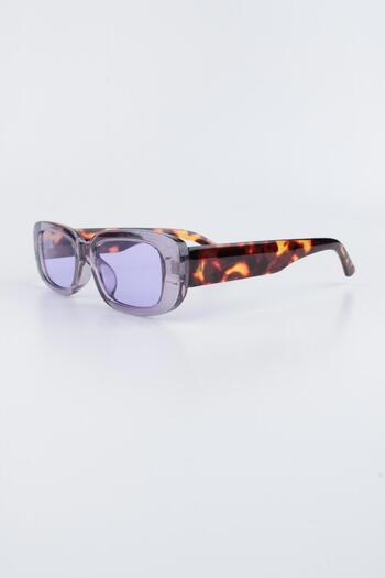 By Marine Women's Purple UV 400 Protected Sunglasses 23ft3583cr02