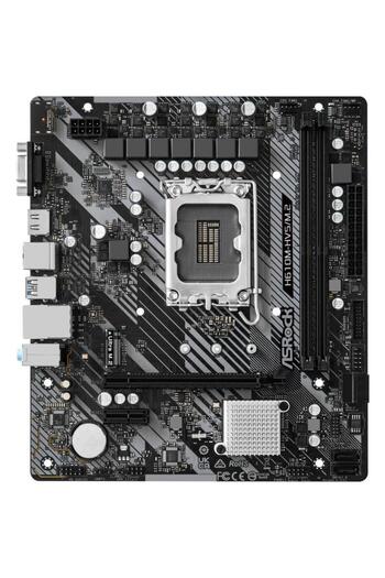 ASROCK Placa de baza ASRock H610M-HDV/M.2 R2.0, Intel H610, LGA 1700, mATX
