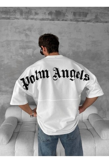 İLKCET MODA Back Print Unisex Oversize Tshirt