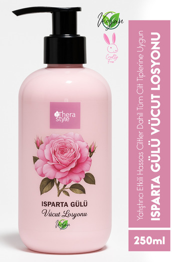 Thera Style Isparta Gülü Nemlendirici Vücut Losyonu 250ml