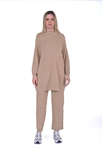Invee INVEE 6956 - Σετ φόρμας δύο κλωστών Camel Color