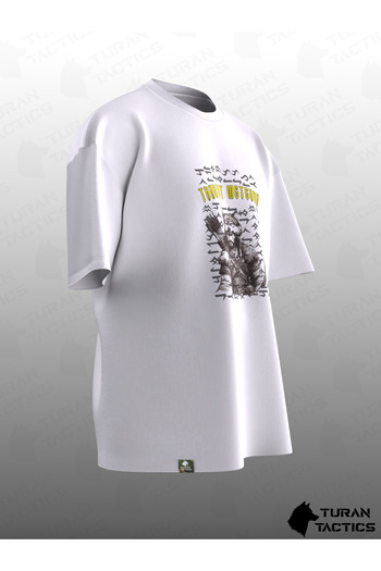 TURAN TACTICS ΜΕΤΕΧΑΝ ΣΧΕΔΙΑΣΜΕΝΟ OVERSIZE UNISEX T-SHIRT