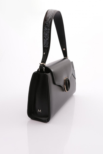 Matmazel Gacrux Black Women's Hand and Shoulder Bag
