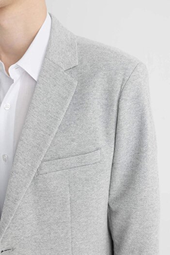 DeFacto N0503az Ss Erkek Dokuma Blazer Ceket