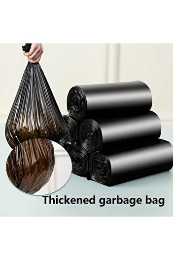 Choice VL3111 0.7 mil 50pcs 45x50cm 3rolls/50PCS Household Thickened Small Desktop Garbage Can Garbage Bags