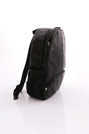 Beşiktaş 24340 Gray Stripe Backpack