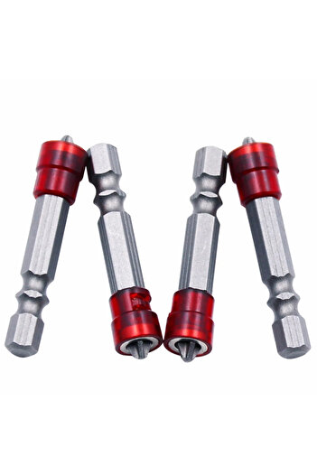 Choice 4 PCS 4PCS Power Screwdriver Bits, Plasterboard Screws, Magnetic Ring Placement Single Head Hand Too