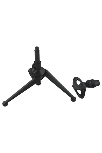 Choice 1Set Microphone Stands Desktop Tripods Mini Portable Table Stand Adjustable Mic Stand Mic Clip Holde