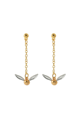 Choice ES233 Women's Fashion Harry Potter Golden Snitch Stud Earring Magic Academia Trendy Pendant Earstud