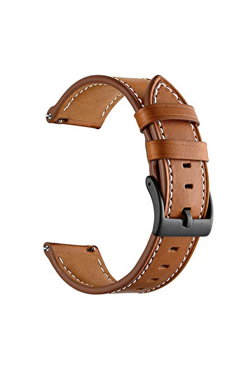 Choice 22mm Gear S3 Brown For Samsung Galaxy Watch 3 45mm Strap 22mm Genuine Leather Bracelet Watchbands Wr
