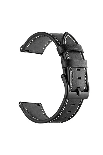 Choice Galaxy Watch 3 45mm Black For Samsung Galaxy Watch 3 45mm Strap 22mm Genuine Leather Bracelet Watchb