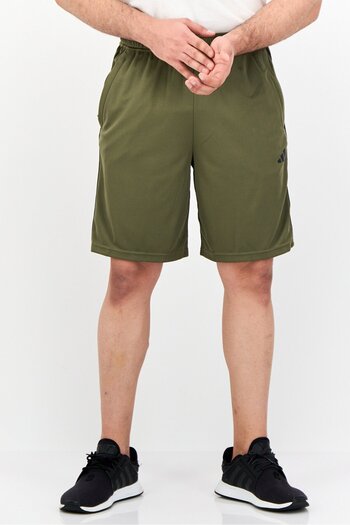 adidas Men Sportswear Fit Running Shorts, Dark Olive