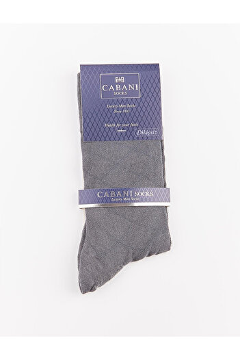 Cabani Men's Anthracite Long Socks