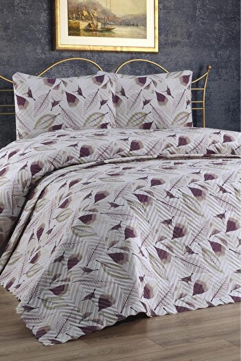 Çeyiz Diyarı Ultrasonic Quilted Helin Double Bed Cover