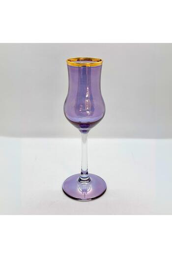Tırtıl Home Züccaciye Grappa Coffee Side Glass 6 Colors