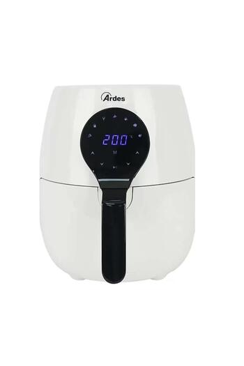 ardes Friteuza cu aer cald Ardes DELICIA, 5 l, 1450W, 7 program Afisaj digital touch (Alb)