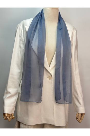 Ebr atelier IMPORTED BLUE SCARF