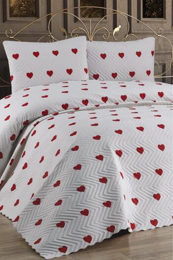 Çeyiz Diyarı Ultrasonic Quilted Greenhouse Double Bed Cover