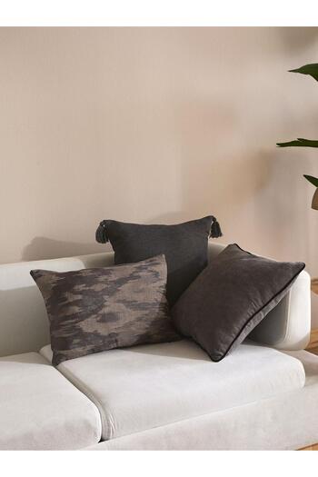 Vanilla Home Shadow Pulse 3-Piece Throw Pillow Cover Set