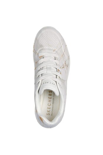 SKECHERS Sneakers Uno - Marbel Marvel, White, Women