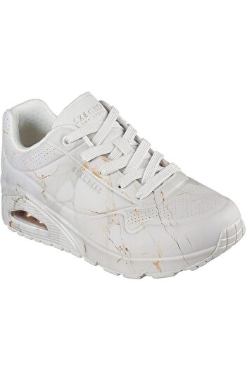 SKECHERS Sneakers Uno - Marbel Marvel, White, Women