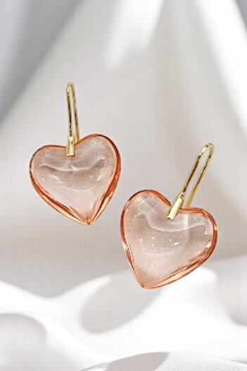 PETEK AKSESUAR Bonbon Heart Earring Iridescent