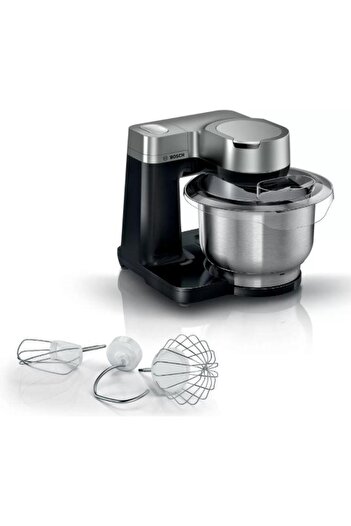 Bosch Robot de bucatarie Bosch MUMS2VM00, 900 W, 7 Trepte de viteza, 3.8 L (Negru/Argintiu)