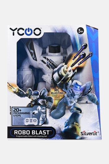 Silverlit Ycoo Robo Blast Programmable R/C Robot With Blasting Fist, Assorted