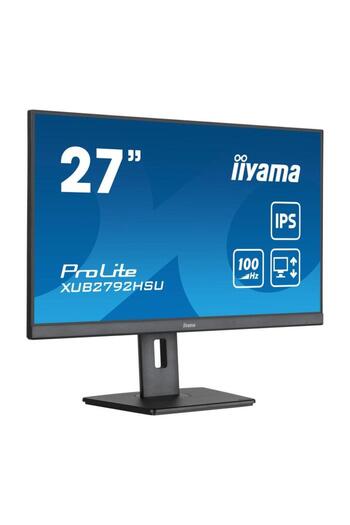 IIYAMA Monitor IPS LED Iiyama ProLite 27" XUB2792HSU-B6, Full HD (1920 x 1080), HDMI, 100 Hz, 0,4 ms (Negru)