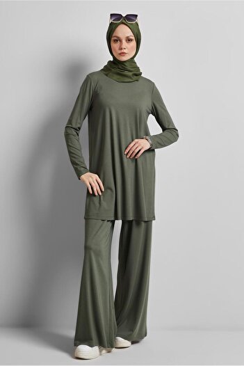 Alvina 45480 Model Crew Neck Tuniki