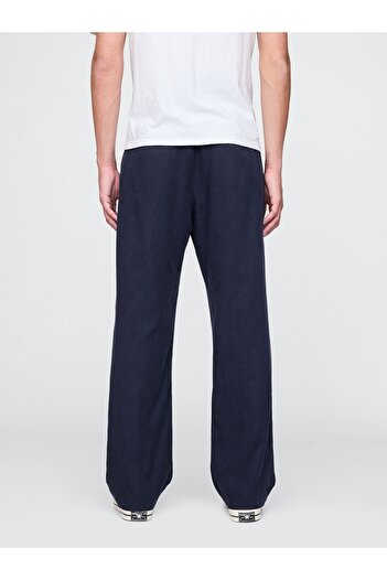 GAP Erkek Lacivert UltraSoft Pileli Pantolon