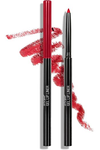 WET N WİLD wet n wild Perfect Matte Retractable Gel Lip Liner Pencil, Red The Scene