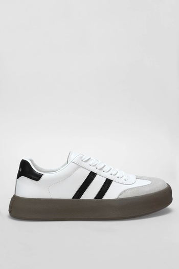 Lufian Samuel Men's Sneaker Shoes White 111230261