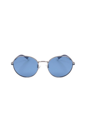 Polaroid Sluneční brýle PLD 2093/G/S-6LB-54 Unisex, kulaté s modrými polarizačními skly