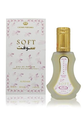 Al Rehab perfumes Al Rehab Soft for Women Eau de Perfum Spray, 35ML