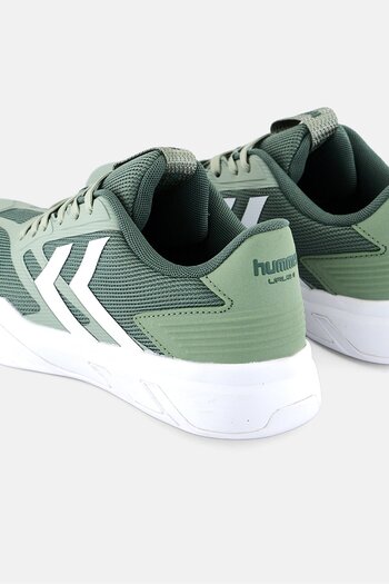 hummel Kids Boy Uruz III Lace Up Outdoor Shoes, Green
